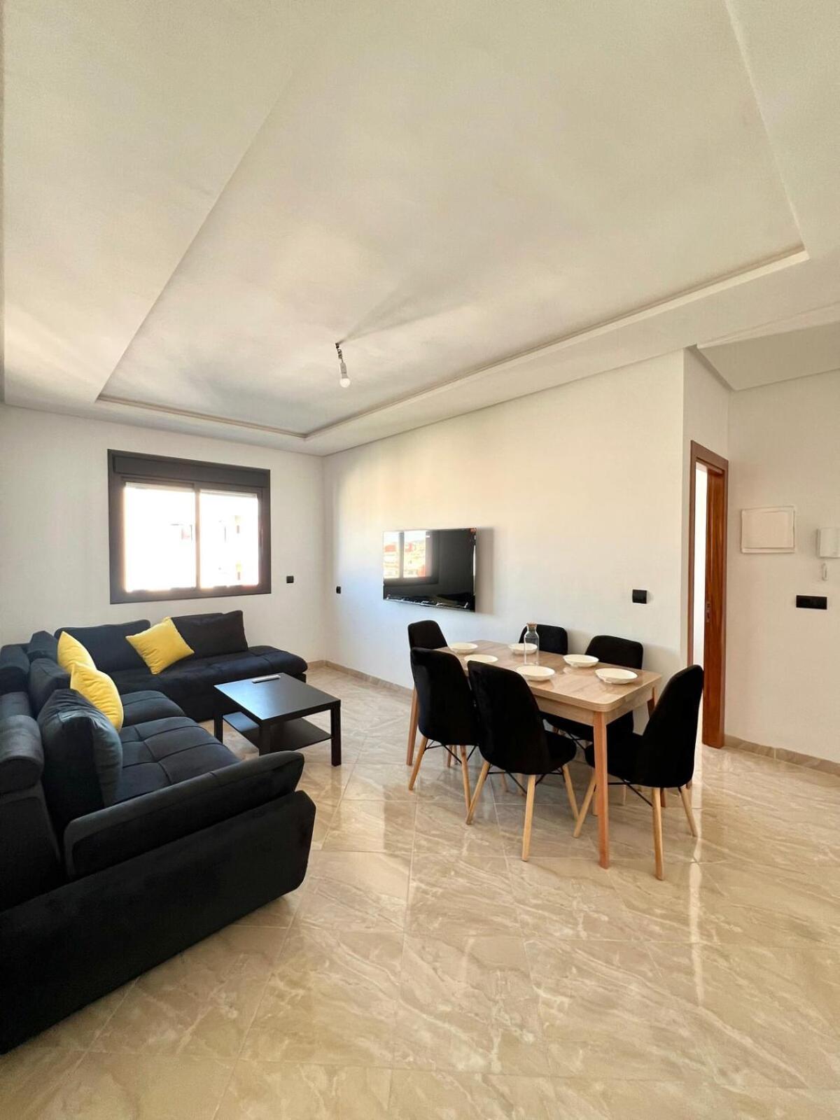 Apartment New ,3 Bedrooms, Train Station And Stadium Within Walking Distance Tangier